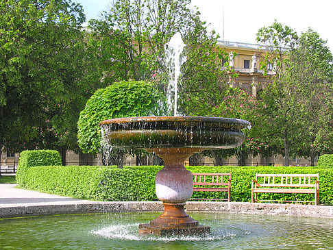 Brunnen im Hofgarten Foto 