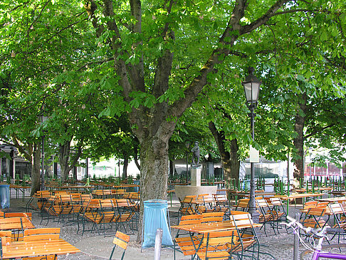 Foto Biergarten am Viktualienmarkt